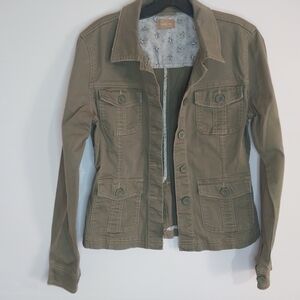 Olive Utility Jacket Size L